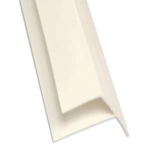 8 ft. x 3/4 in. x 1/2 in. PVC FRP Outside Corner Moulding