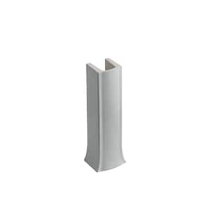Archer Vitreous China Pedestal in Ice Grey