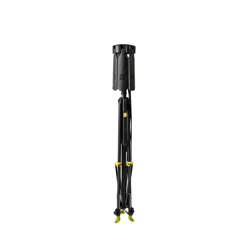 Adjustable Black Steel Portable LED Area Light with 6000 Lumens