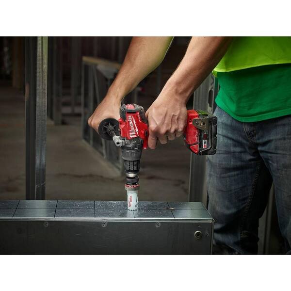 Milwaukee - M18 FUEL ONE-KEY 18V Lithium-Ion Brushless Cordless Hammer Drill/Impact Driver Combo Kit w/(2) 5.0Ah Batteries, Case