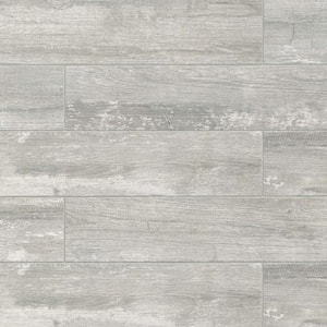Crate Rectangle 8 in. x 48 in. Honed Weathered Board Porcelain Floor Tile (15.58 sq. ft./Case)