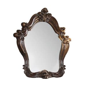 48 in. W x 47 in. H Wood Dark Brown Wood Dresser Mirror