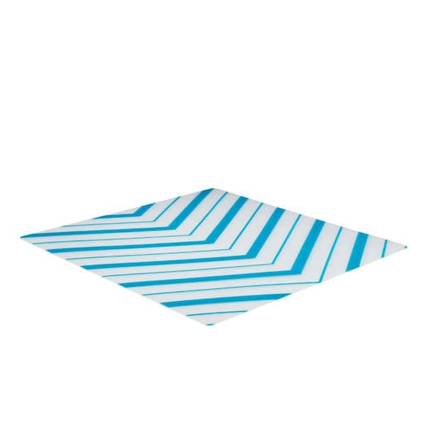 Smart Choice Refrigerator Liners Blue Chevron (2-Pack)