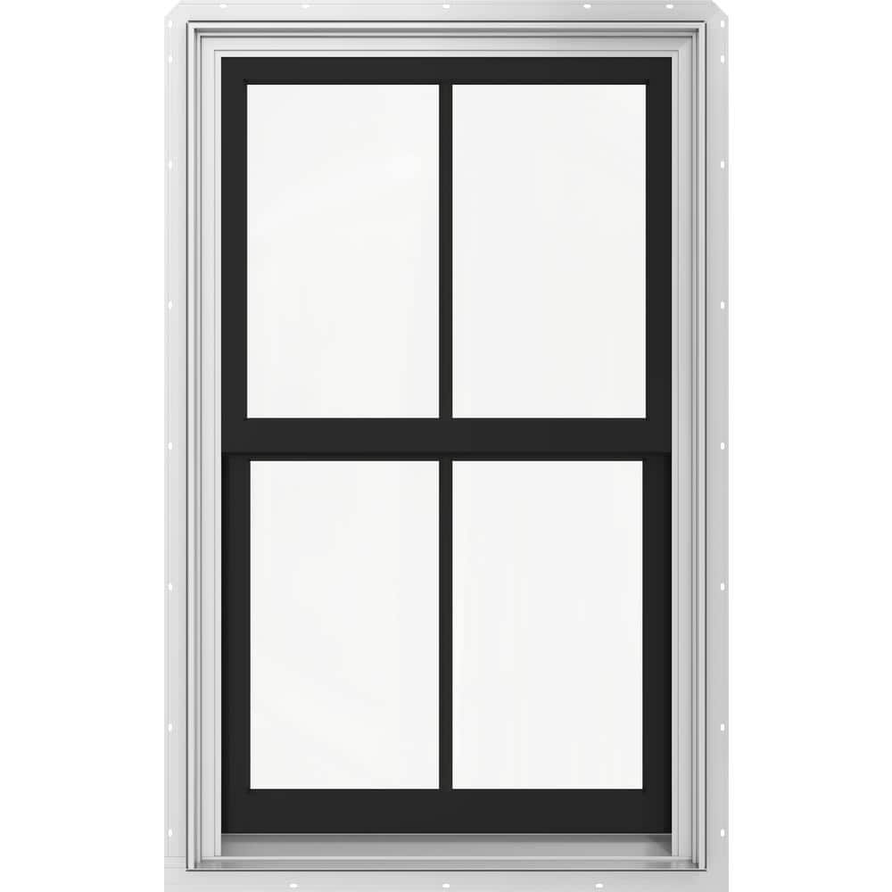 Reviews for JELD-WEN 28 in. x 54 in. W5500 Double Hung Wood Clad Window ...