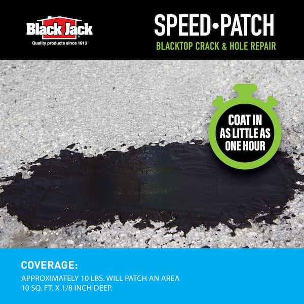 Black Jack 10 lbs. Speed-Patch Matte Black Water-Based Latex