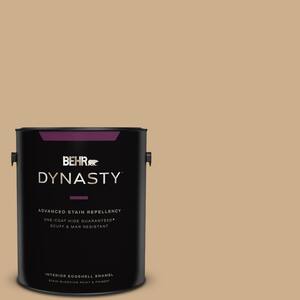 BEHR PREMIUM PLUS 8 oz. #PPU7-20 Raffia Ribbon Satin Enamel  Interior/Exterior Paint & Primer Color Sample B370416 - The Home Depot