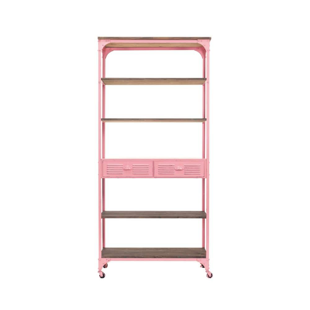 HAY Shelving Unit ピンク distressed-pink-natural-