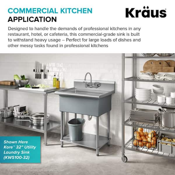 Kraus USA  Laundry Sinks