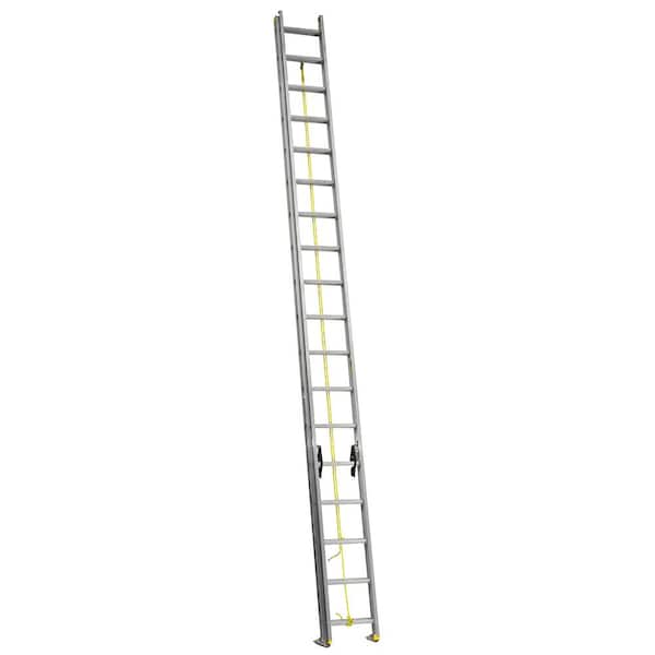 Louisville Ladder 36 ft. Aluminum Extension Ladder with 250 lbs. Load Capacity Type I Duty Rating