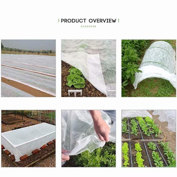 Agribon AG-70 Frost Protection Row Cover, Hardware