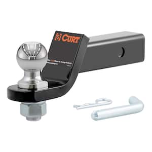 Class 3 Loaded Trailer Hitch Ball Mount with 2 in. Ball, 2 in. Shank and 2 in. Drop. 7,500 lbs. Capacity