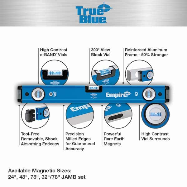 48 in. Magnetic Box Level