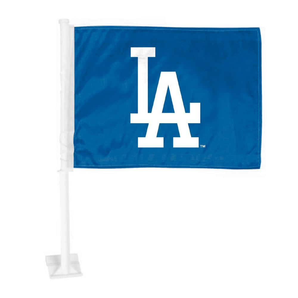 FANMATS MLB - Los Angeles Dodgers Car Flag Large 1-Piece 11 in. x 14 in ...