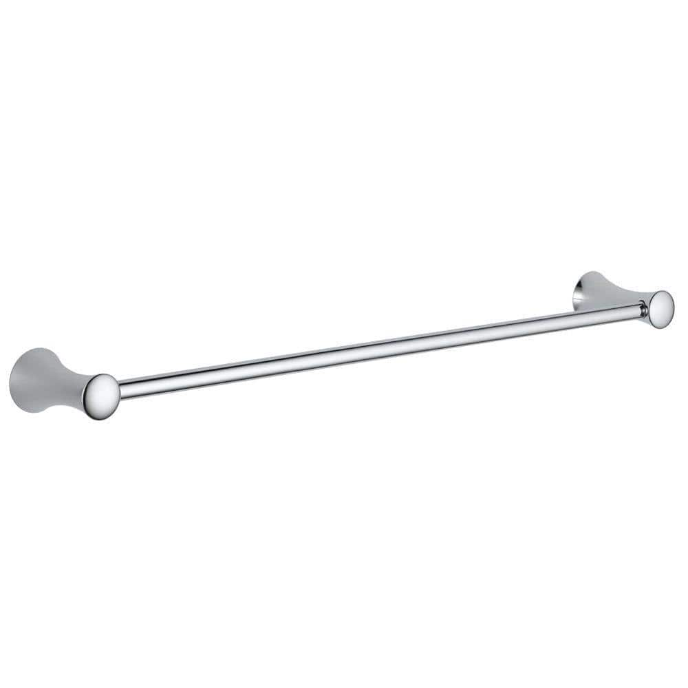 UPC 034449571654 product image for Lahara 24 in. Wall Mount Towel Bar Bath Hardware Accessory in Polished Chrome | upcitemdb.com