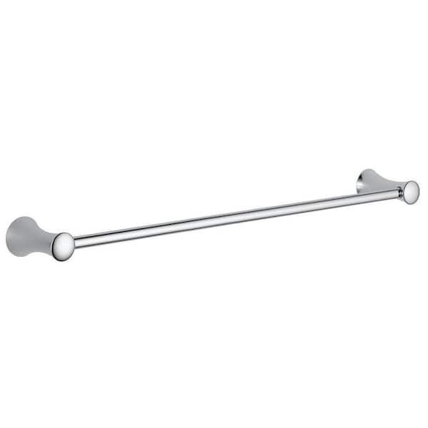 Delta Lahara 24 in. Wall Mount Towel Bar Bath Hardware Accessory in Polished Chrome