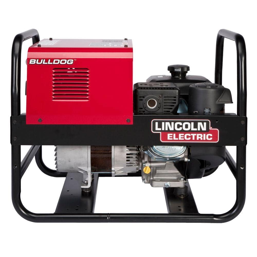 Lincoln Electric 140 Amp Bulldog 5500 Gas Engine Driven AC Stick Welder,  5.5 kW Peak Generator (Kohler) K2708-2 - The Home Depot
