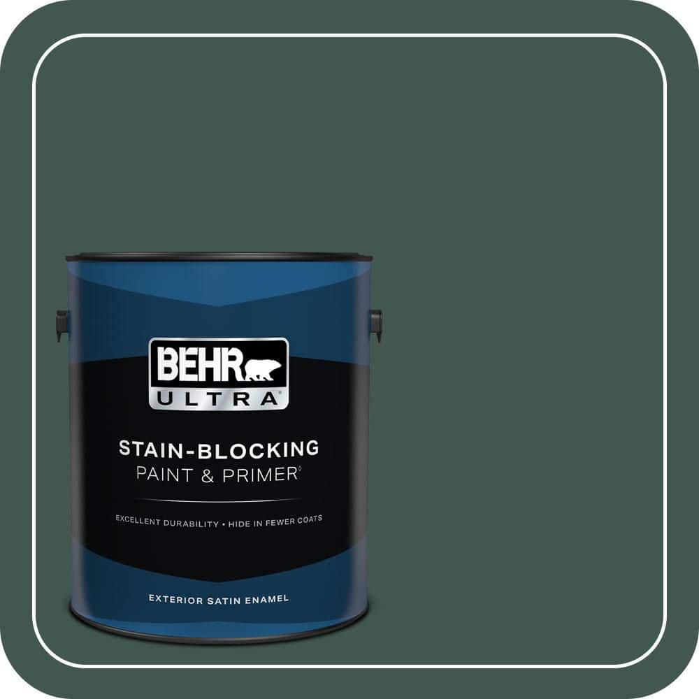 1 gal. #BXC-33 Jolly Green Satin Enamel Exterior Paint & Primer price history on PriceWatchPro