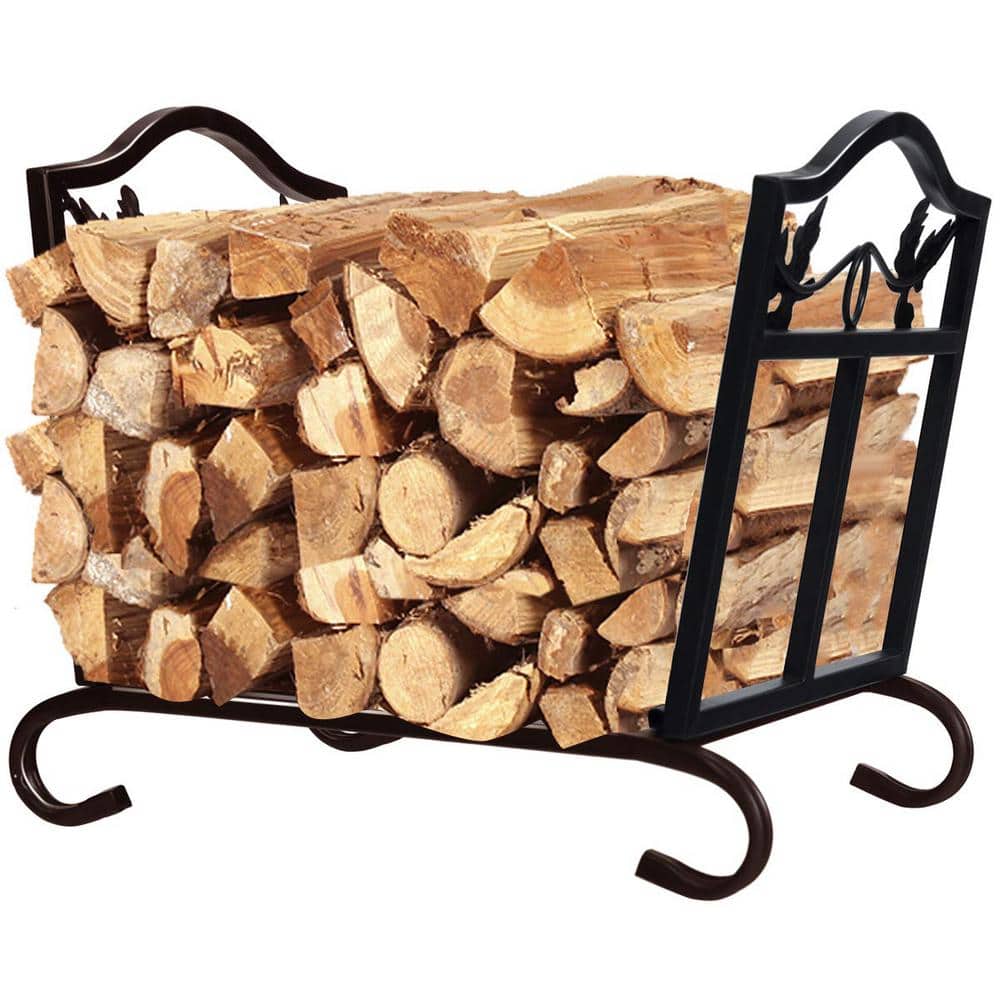 HIDEs Firewood様 Amazon.com : Sunnydaze 5-Foot Firewood Log Rack Cover
