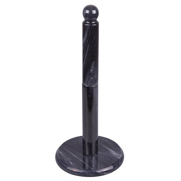 Magic Home Cabinet Stainless Steel Paper Towel Holder in Matte Black (Pack  of 2) 928-MT301B - The Home Depot