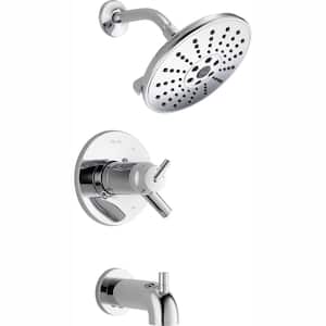 Trinsic TempAssure Single-Handle 1-Spray Tub and Shower Faucet Trim Only with H2Okinetic in Chrome (Valve Not Included)