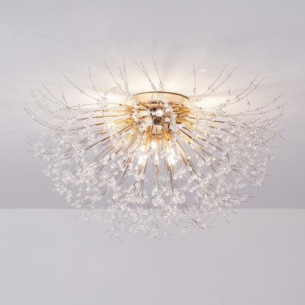 Flush store fitting chandeliers