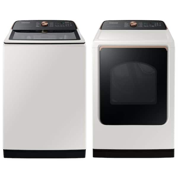 5.5 cu. ft. Extra-Large Capacity Smart Washer and 7.4 cu. ft. Vented Smart Gas Dryer Set