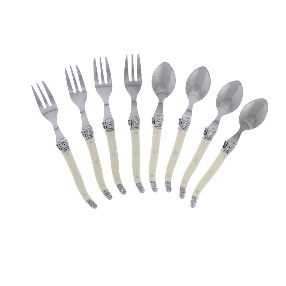 Laguiole 8 - Piece Stainless Steel Flatware Set - Service for 4