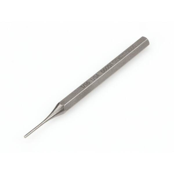 SK Hand Tools 1/16" Straight Pin Punch – 6102, Hex Shank, USA Made (Open Box)