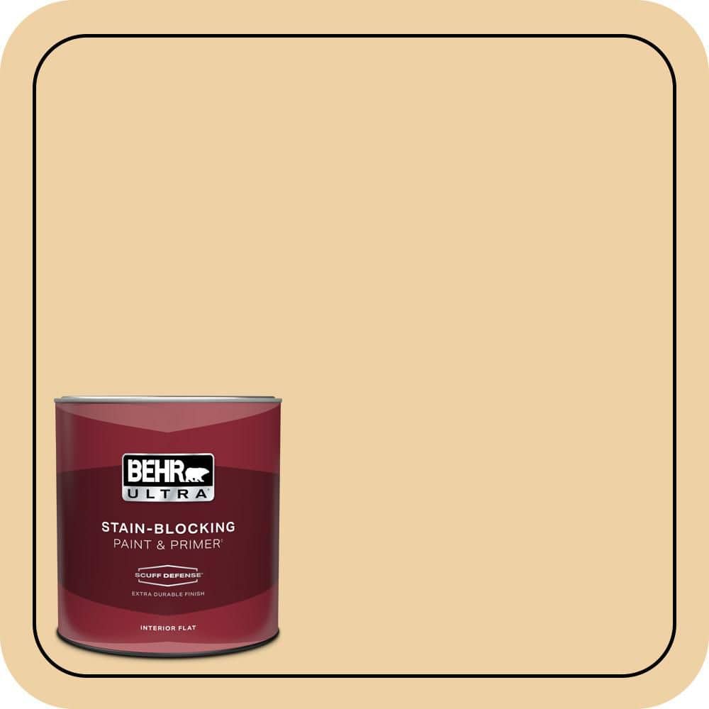 1 qt. Home Decorators Collection #HDC-CT-01 Amber Moon Extra Durable Flat Interior Paint & Primer price history on PriceWatchPro