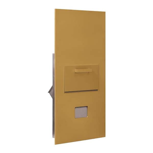 Salsbury Industries 3600 Series Collection Unit Gold Private Rear Loading for 7 Door High 4B Plus Mailbox Units