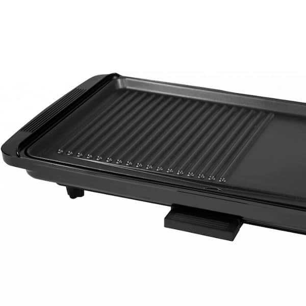 Tiastar 2-in-1 Electric Griddle, 1600 W Electric Table Grill, 5