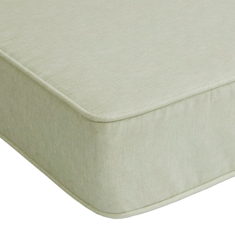 Hampton Bay 24 in. W x 24 in. D CushionGuard Deep Seat Universal Outdoor Lounge Chair Cushion in Green Clay XS03A12B-9D4