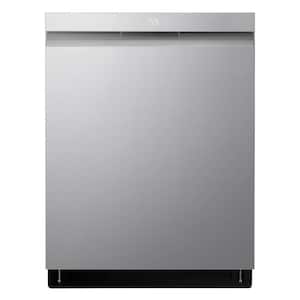 24 in. Top Control Smart Wi-Fi Enabled Dishwasher, QuadWash Pro, Dynamic Heat Dry, 3rd Rack, PrintProof Stainless Steel
