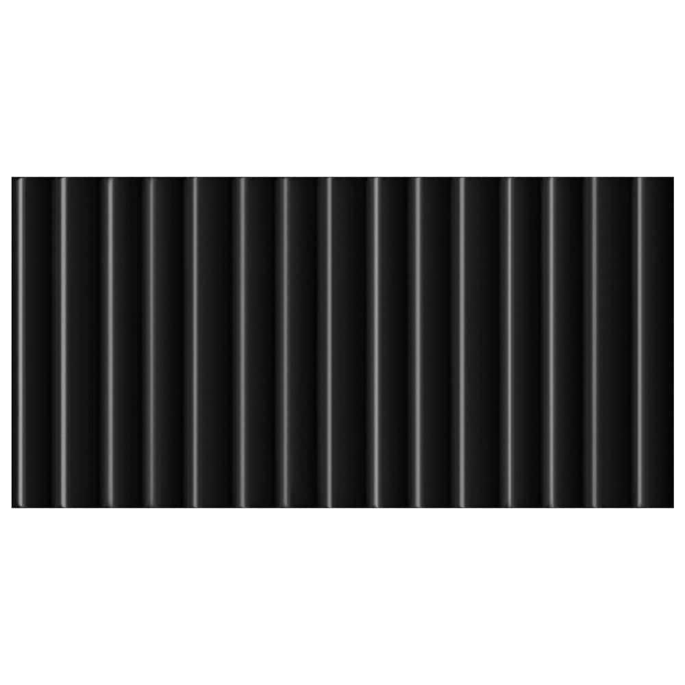 Crown Heights Rubik Glossy Black 6 in. x 12 in. Ceramic Wall Take Home Tile Sample price history on PriceWatchPro