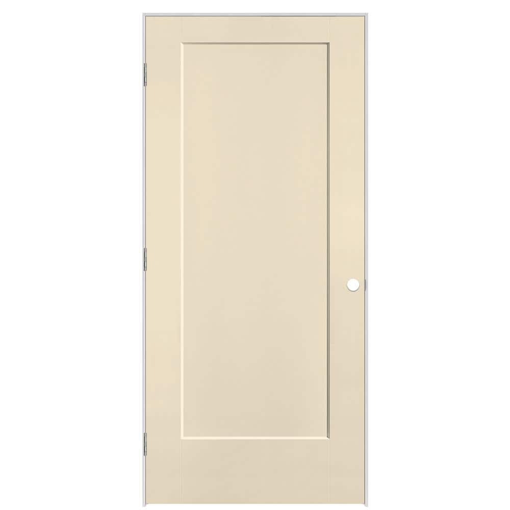 36 in. x 80 in. 1-Panel Lincoln Park Right-Hand Hollow Core Golden Hay Molded Composite Single Prehung Interior Door price history on PriceWatchPro