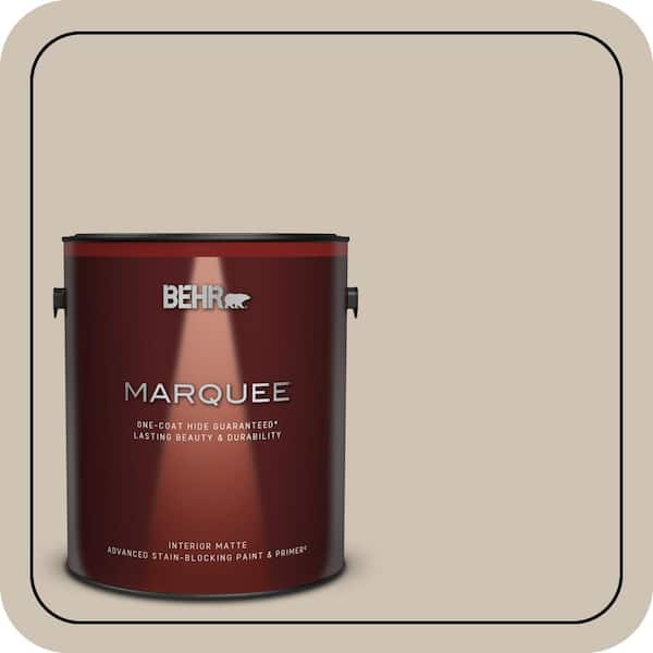 BEHR MARQUEE 1 gal. #BXC-04 Cavern Echo Matte Interior Paint & Primer