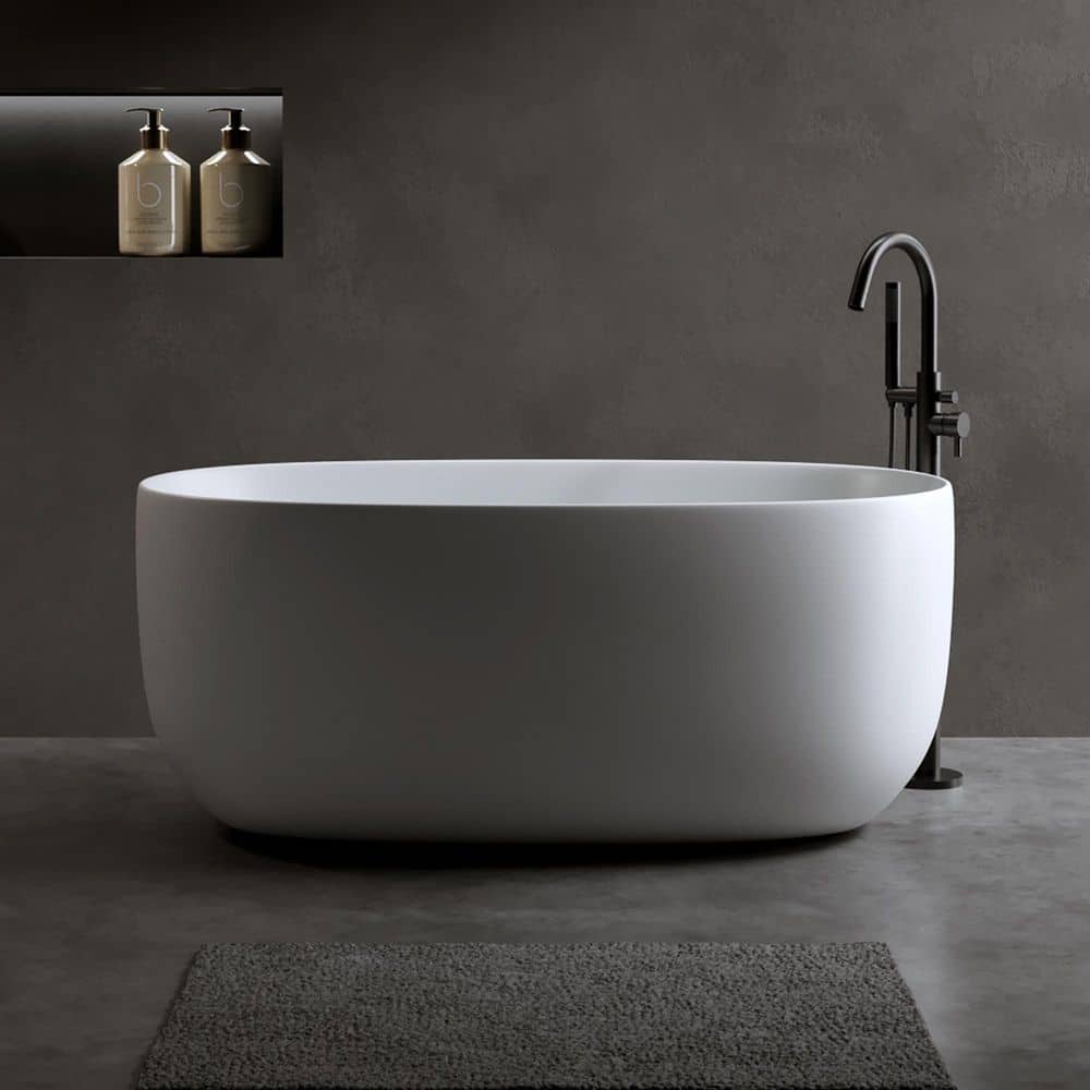 Xspracer Moray 51 in. x 25 in. Solid Surface Stone Resin