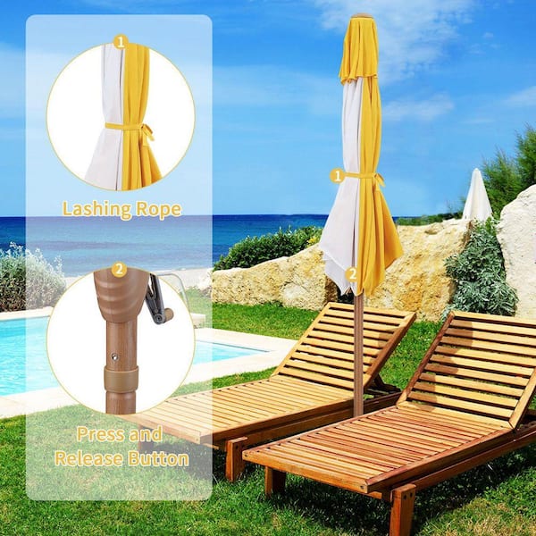 dark teal patio umbrella Amazon.com : Sunnyglade 9' Patio Umbrella Outdoor Table Umbrella with 8  Sturdy Ribs (Teal Blue) : Patio, Lawn & Garden
