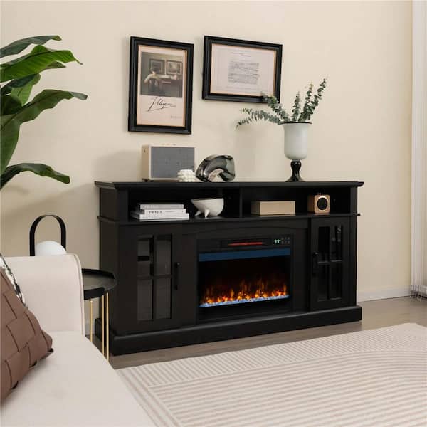 23 in. Infrared Quartz Electric Fireplace Insert with Remote Control