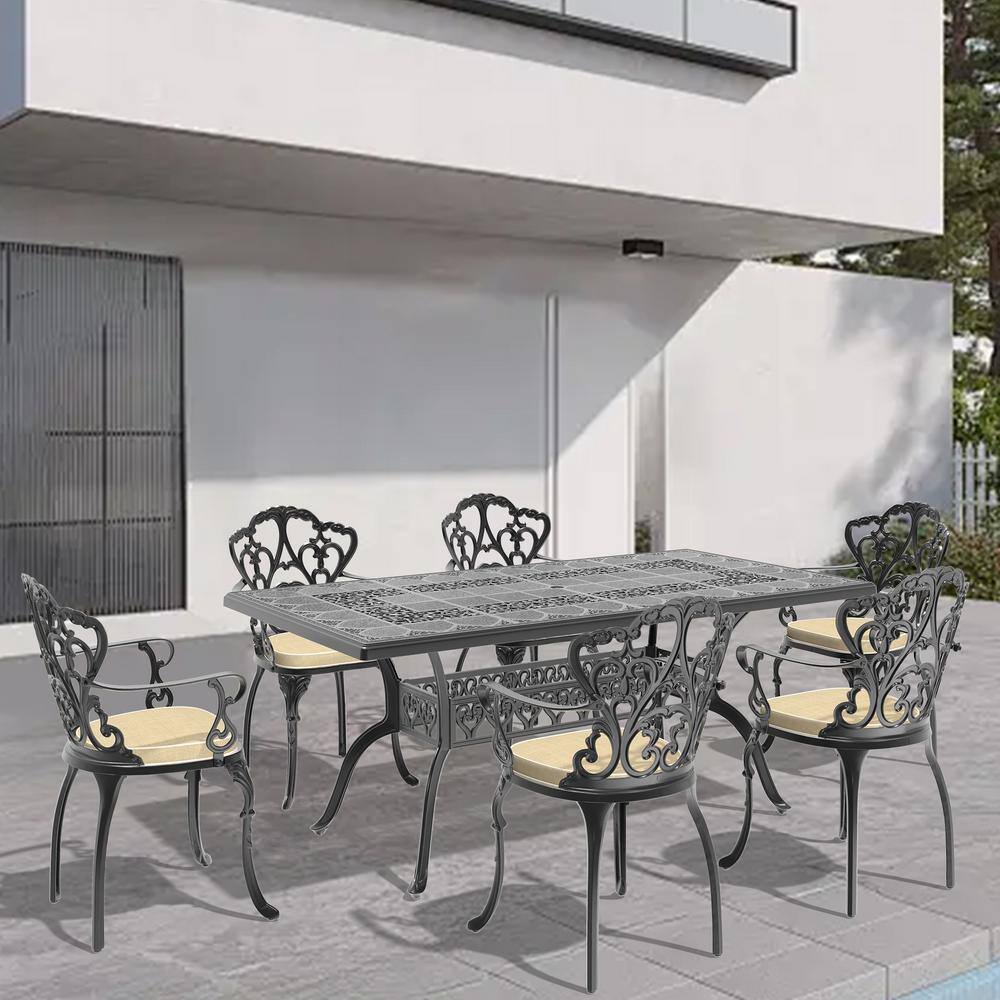 Lily 7 Piece Dining Set