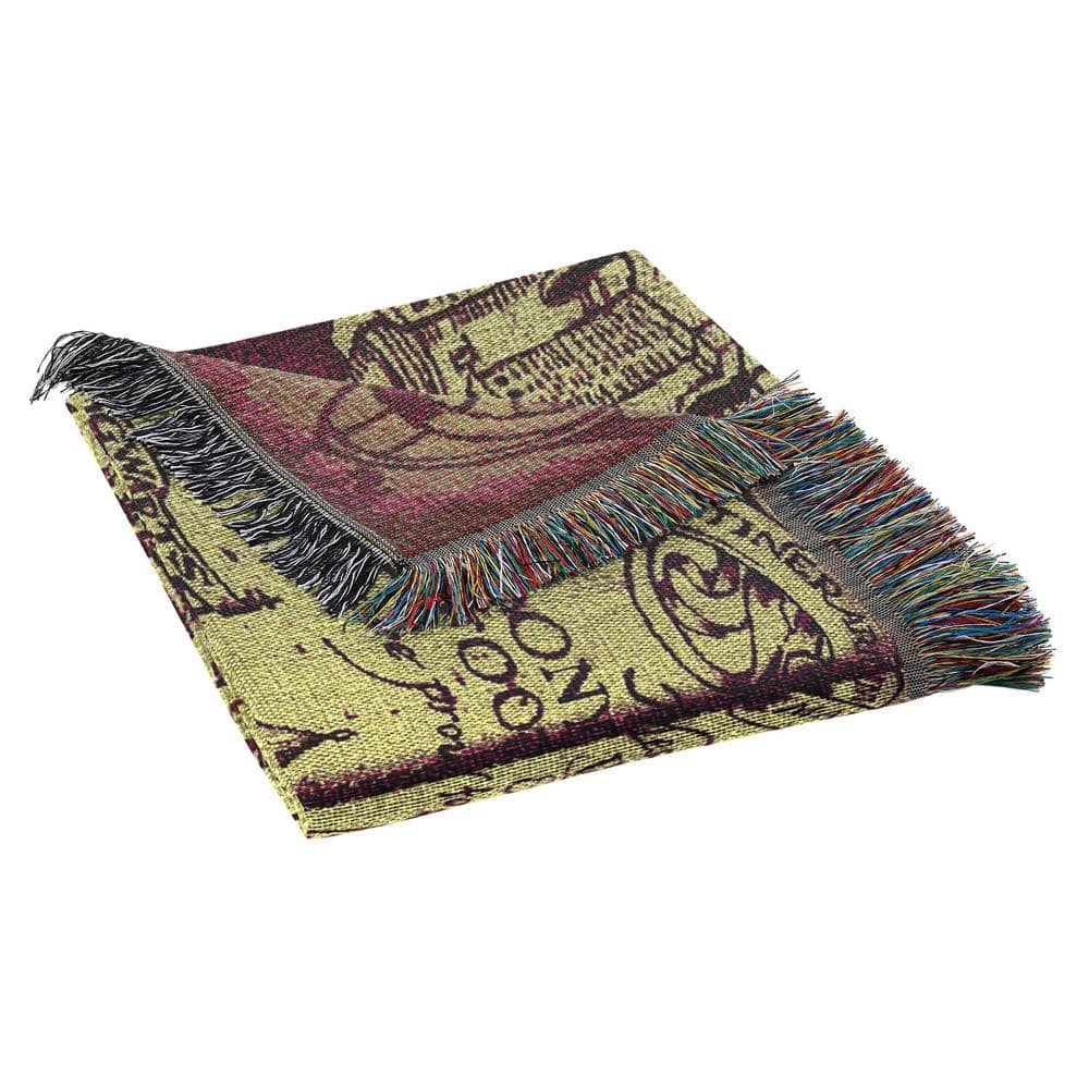 Marauder's Map 60" x 48" Washable Tapestry Throw Blanket