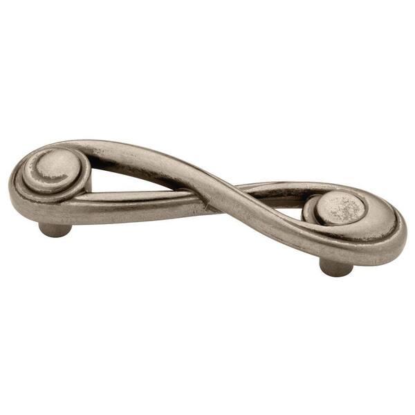 Liberty Coil 3 in. (76mm) Center-to-Center Antique Iron Coil Drawer Pull