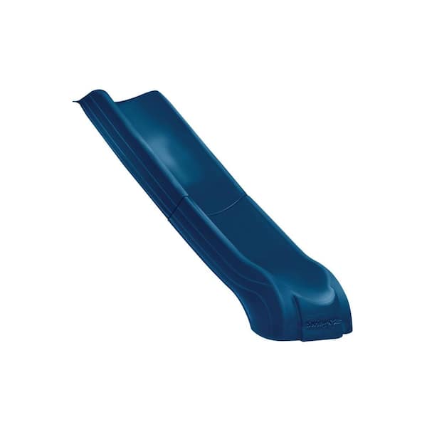 2-piece swing-n-slide mounts smooth summit straight playset slide in blue 
