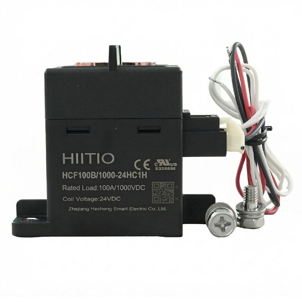 High Voltage DC Relays Contactors Ceramic 100A 1000Vdc DC Contactor with Auxiliary Contacts for EV/HEV, UL Listed price history on PriceWatchPro