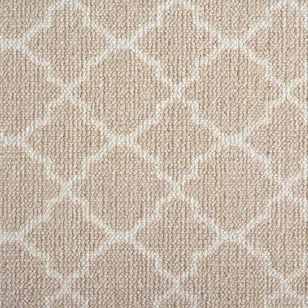 Natural Harmony 9 in. x 9 in. Pattern Carpet Sample Verandah Color