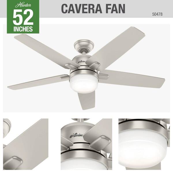 Hunter Cavera II 52 in. Indoor Matte 