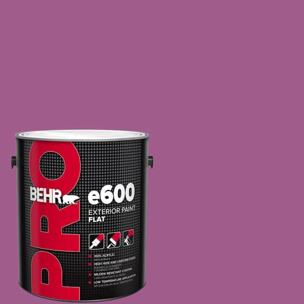 BEHR PRO 1 gal. #P110-6 Wild Berry Flat Exterior Paint