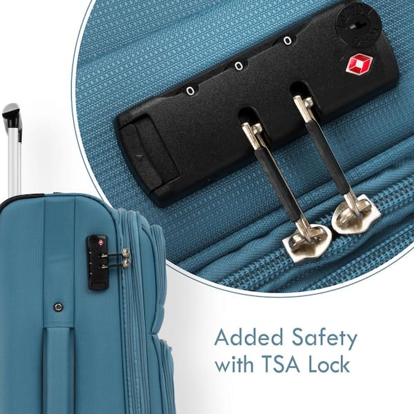 Set of 2 Trolley Bag with TSA Lock