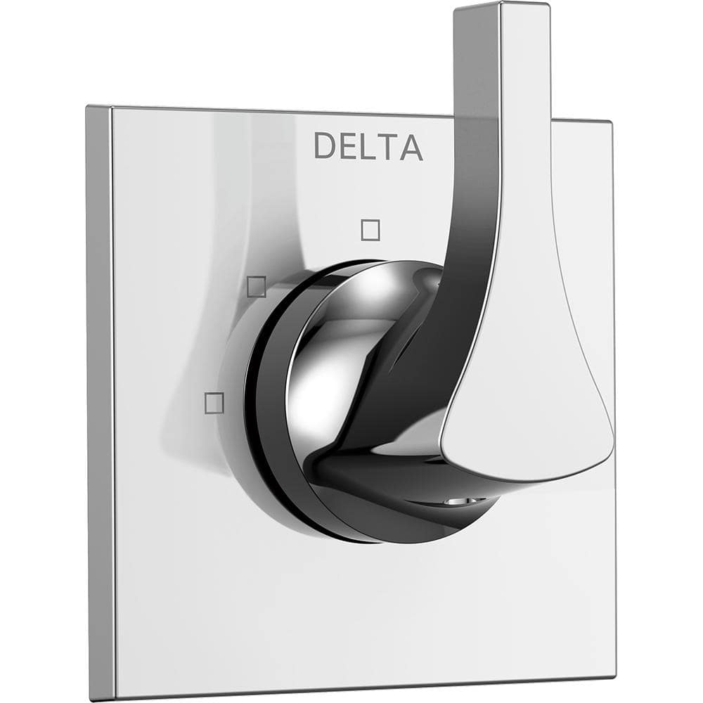 Delta Zura 1-Handle 3-Setting Diverter Valve Trim Kit in Chrome