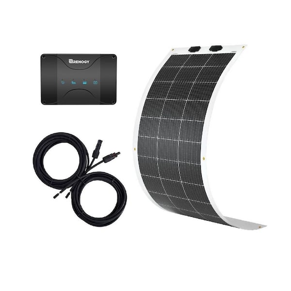 Renogy 200-Watt 12-Volt Monocrystalline Solar Bundle Off-Grid Kit